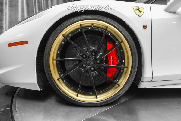 Used-2012-Ferrari-458-Italia-Coupe-Two-Tone-Paint-AKRAPOVIC-Exhaust-ANRKY-Wheels