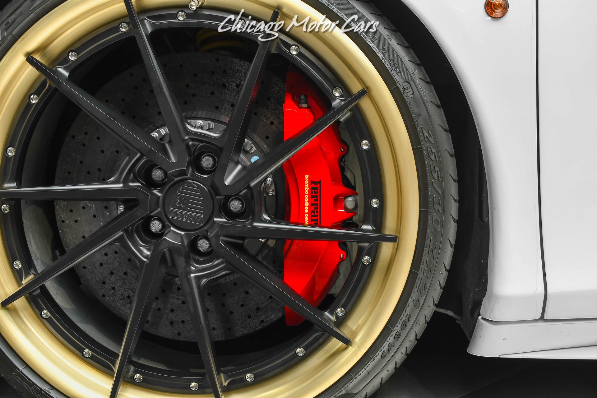 Used-2012-Ferrari-458-Italia-Coupe-Two-Tone-Paint-AKRAPOVIC-Exhaust-ANRKY-Wheels