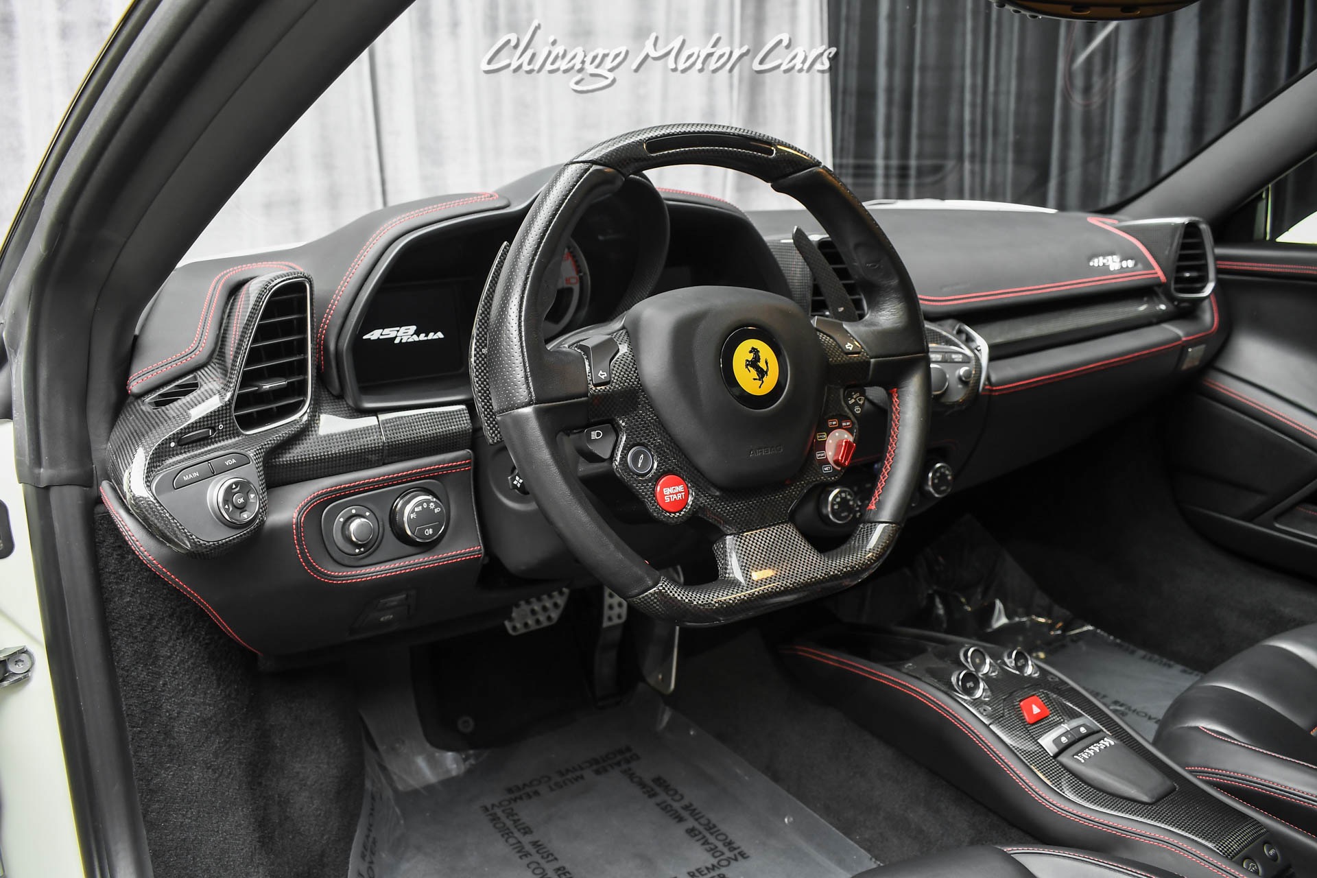 Used-2012-Ferrari-458-Italia-Coupe-Two-Tone-Paint-AKRAPOVIC-Exhaust-ANRKY-Wheels