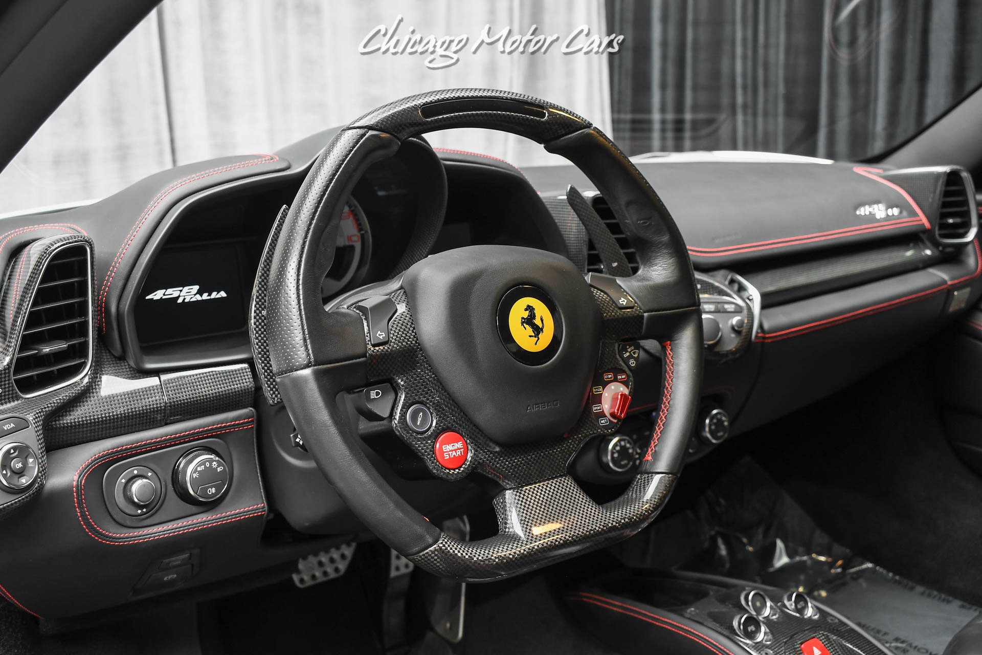 Used-2012-Ferrari-458-Italia-Coupe-Two-Tone-Paint-AKRAPOVIC-Exhaust-ANRKY-Wheels