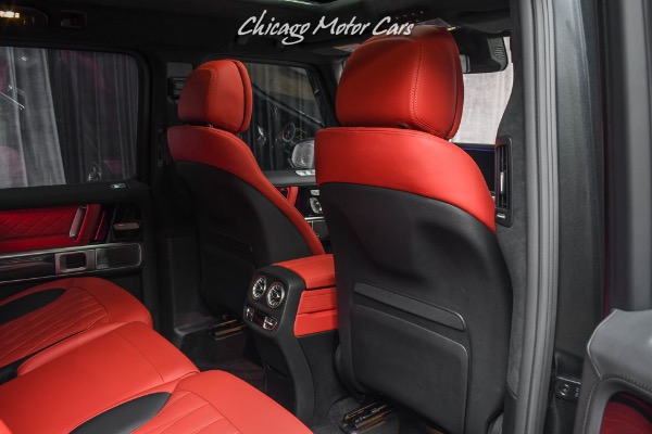 Used-2021-Mercedes-Benz-G63-AMG-SUV-Factory-Matte-Black-Red-Interior-Carbon-Fiber-Exclusive-Pack-LOADED