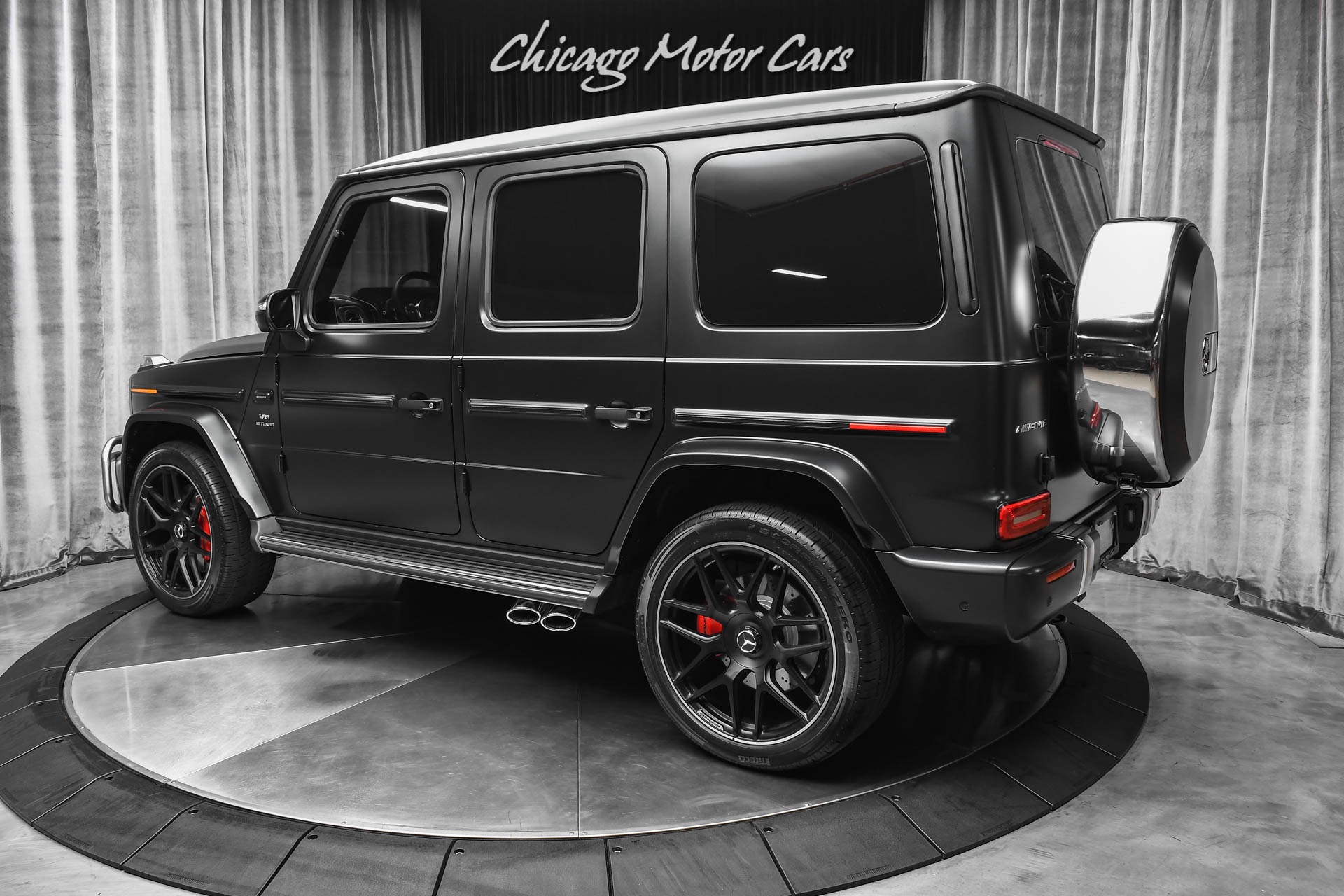 Used-2021-Mercedes-Benz-G63-AMG-SUV-Factory-Matte-Black-Red-Interior-Carbon-Fiber-Exclusive-Pack-LOADED