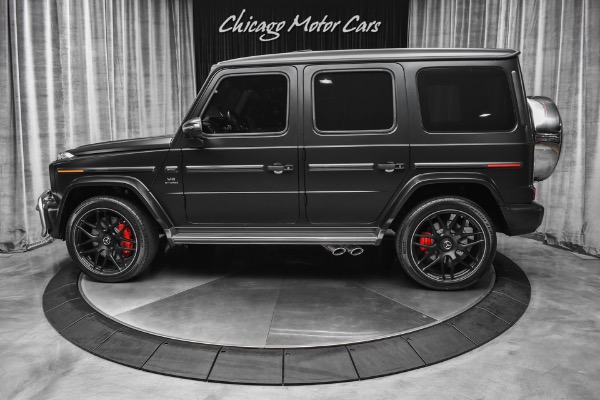 Used-2021-Mercedes-Benz-G63-AMG-SUV-Factory-Matte-Black-Red-Interior-Carbon-Fiber-Exclusive-Pack-LOADED