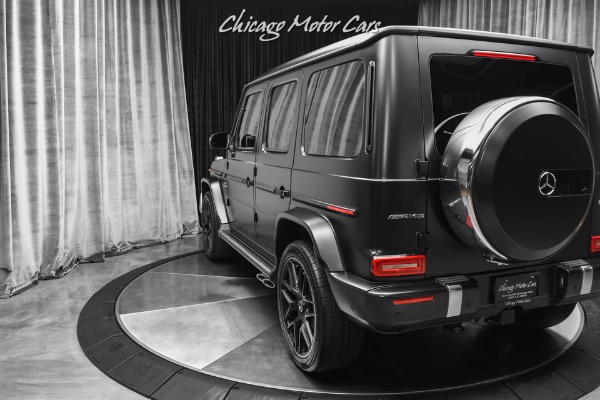 Used-2021-Mercedes-Benz-G63-AMG-SUV-Factory-Matte-Black-Red-Interior-Carbon-Fiber-Exclusive-Pack-LOADED