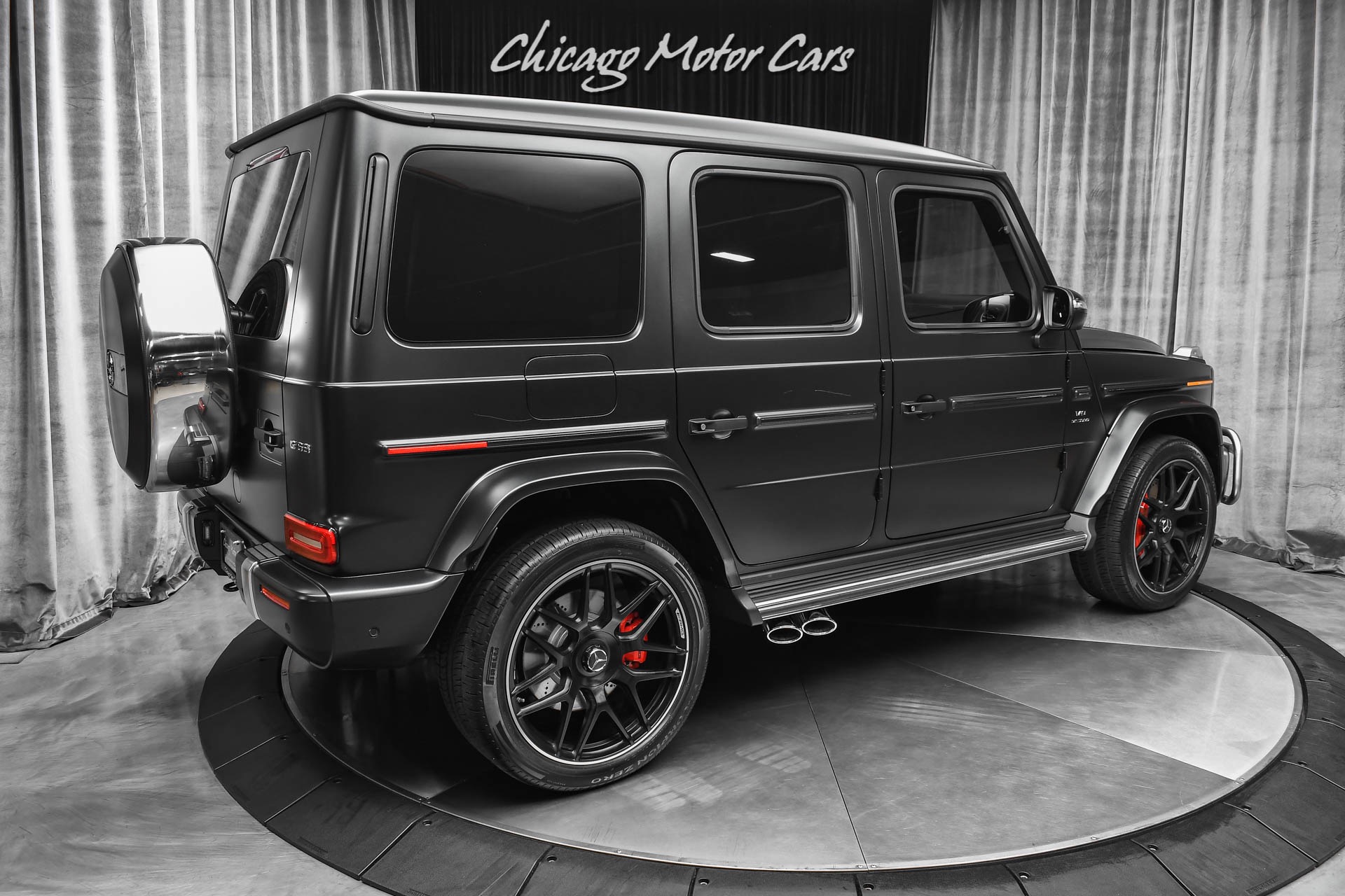 Used 21 Mercedes Benz G63 Amg Suv Factory Matte Black Red Interior Carbon Fiber Exclusive Pack Loaded For Sale Special Pricing Chicago Motor Cars Stock a