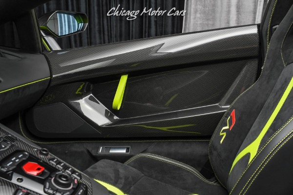 Used-2020-Lamborghini-Aventador-LP770-4-SVJ-Roadster-25K-in-Ad-Personam-options-STUNNING