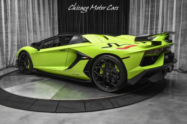 Used-2020-Lamborghini-Aventador-LP770-4-SVJ-Roadster-25K-in-Ad-Personam-options-STUNNING