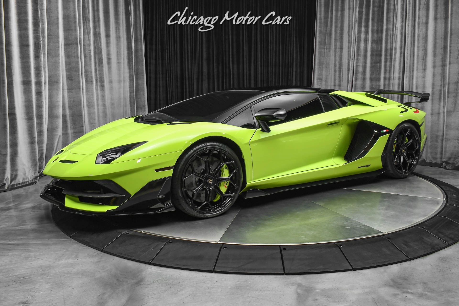 Used-2020-Lamborghini-Aventador-LP770-4-SVJ-Roadster-25K-in-Ad-Personam-options-STUNNING