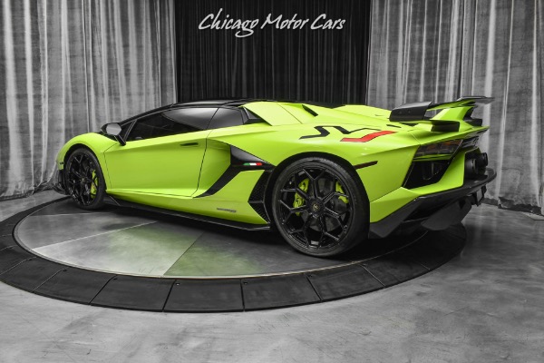 Used-2020-Lamborghini-Aventador-LP770-4-SVJ-Roadster-25K-in-Ad-Personam-options-STUNNING