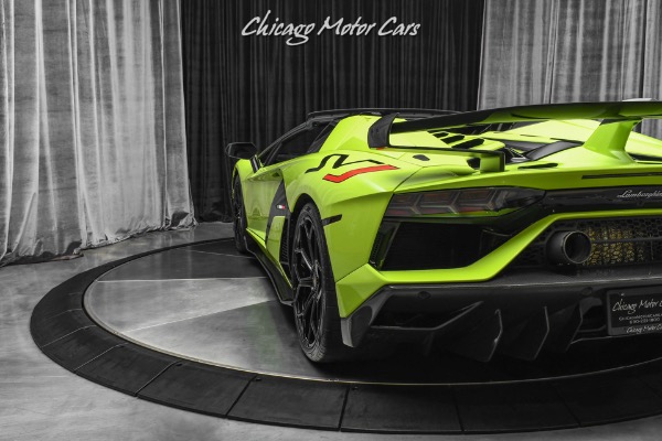 Used-2020-Lamborghini-Aventador-LP770-4-SVJ-Roadster-25K-in-Ad-Personam-options-STUNNING