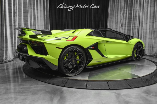 Used-2020-Lamborghini-Aventador-LP770-4-SVJ-Roadster-25K-in-Ad-Personam-options-STUNNING