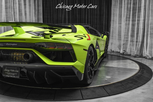 Used-2020-Lamborghini-Aventador-LP770-4-SVJ-Roadster-25K-in-Ad-Personam-options-STUNNING