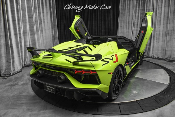 Used-2020-Lamborghini-Aventador-LP770-4-SVJ-Roadster-25K-in-Ad-Personam-options-STUNNING