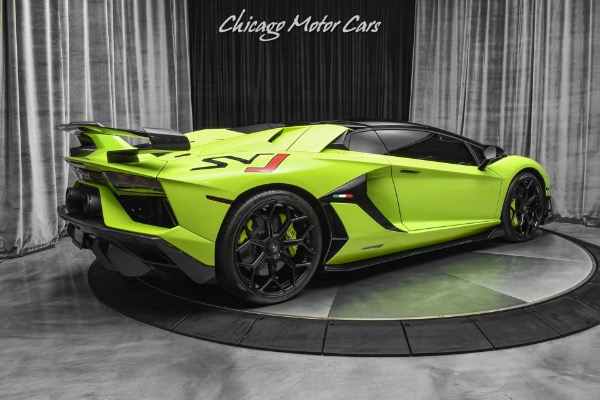 Used-2020-Lamborghini-Aventador-LP770-4-SVJ-Roadster-25K-in-Ad-Personam-options-STUNNING