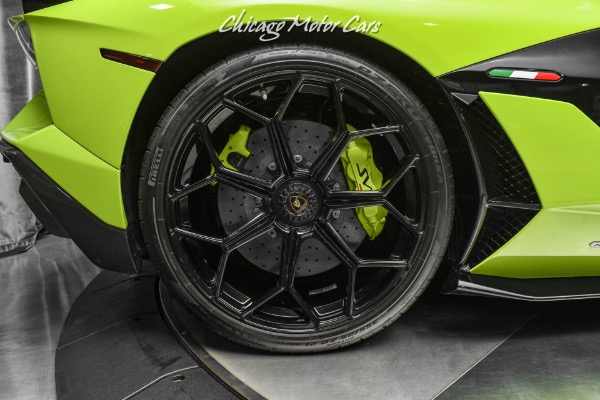 Used-2020-Lamborghini-Aventador-LP770-4-SVJ-Roadster-25K-in-Ad-Personam-options-STUNNING