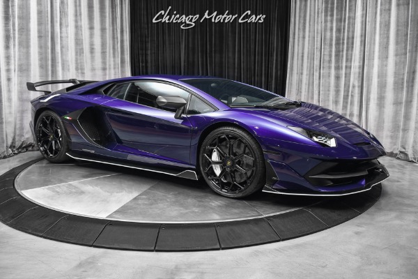 Used 2019 Lamborghini Aventador LP 770-4 SVJ Coupe! RARE Viola Aletheia! Hot Color Combo! Carbon Fiber! for sale Sold at Chicago Motor Cars in West Chicago IL 60185 6