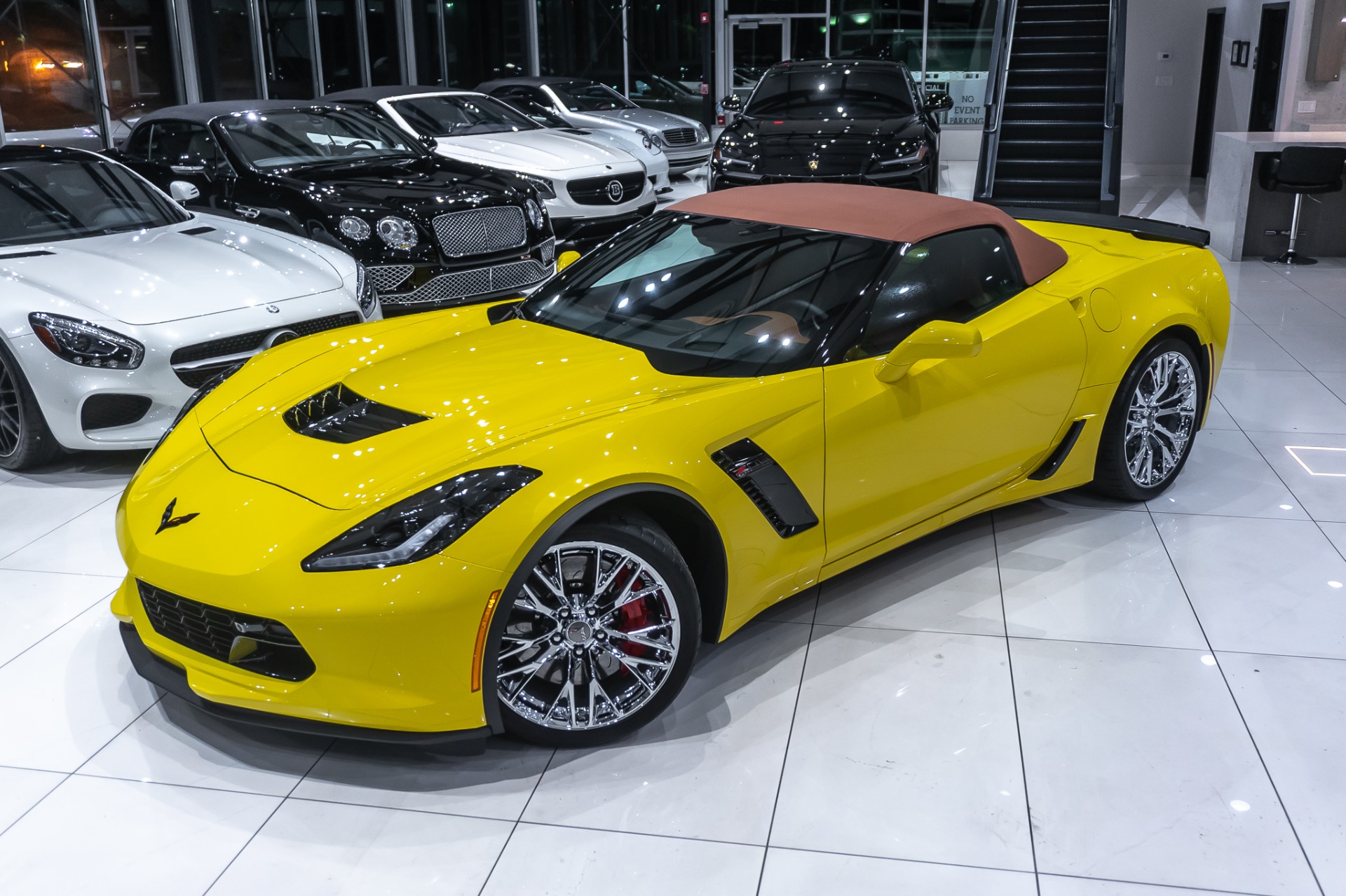 Used-2016-Chevrolet-Corvette-Z06-Convertible-3LZ-7-Speed-Manual-Racing-Yellow-ONLY-1K-Miles