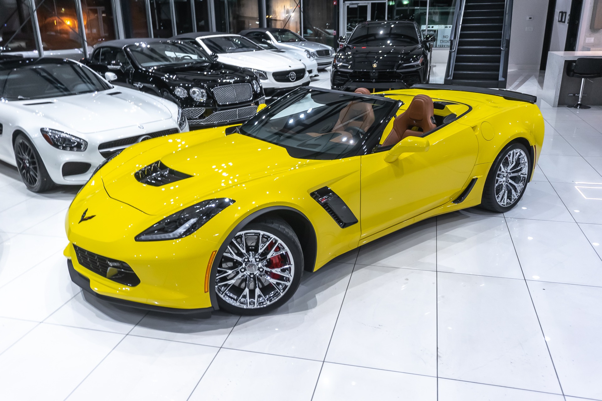 Used-2016-Chevrolet-Corvette-Z06-Convertible-3LZ-7-Speed-Manual-Racing-Yellow-ONLY-1K-Miles