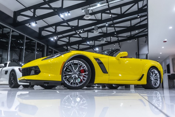 Used-2016-Chevrolet-Corvette-Z06-Convertible-3LZ-7-Speed-Manual-Racing-Yellow-ONLY-1K-Miles