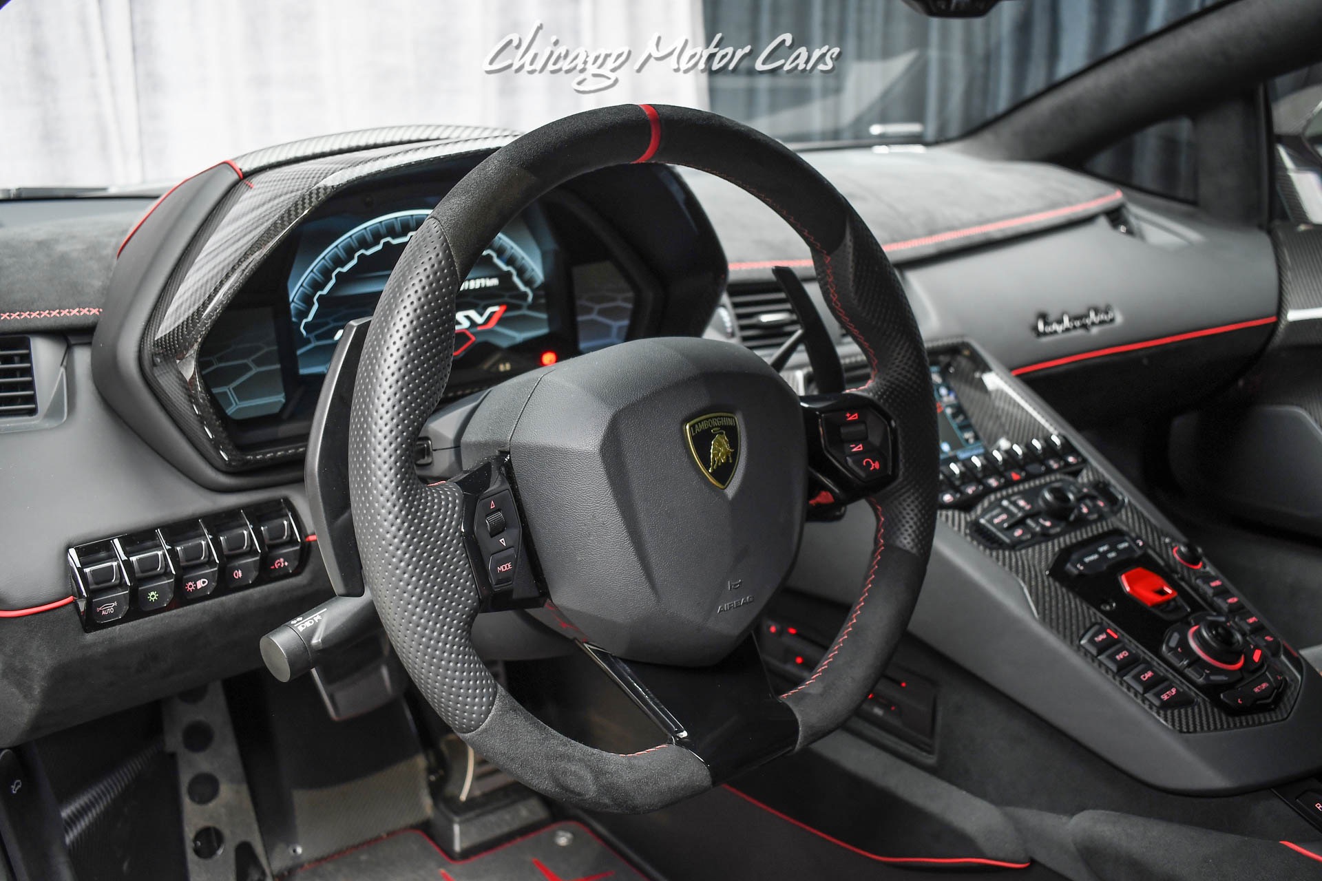 Used-2020-Lamborghini-Aventador-SVJ-LP770-4-Extremely-Rare-Rosso-Efesto-Ad-Personam-Carbon-Fiber-Everywhere