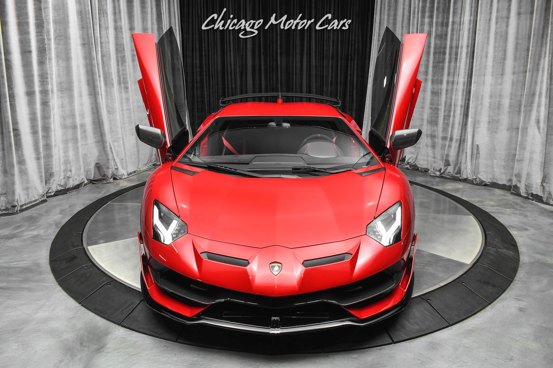 Used-2020-Lamborghini-Aventador-SVJ-LP770-4-Extremely-Rare-Rosso-Efesto-Ad-Personam-Carbon-Fiber-Everywhere