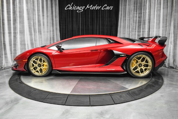 Used-2020-Lamborghini-Aventador-SVJ-LP770-4-Extremely-Rare-Rosso-Efesto-Ad-Personam-Carbon-Fiber-Everywhere