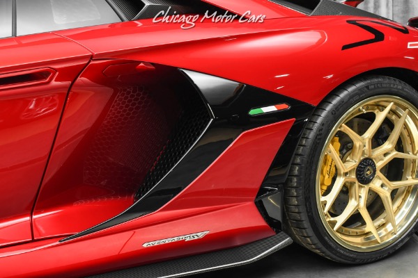 Used-2020-Lamborghini-Aventador-SVJ-LP770-4-Extremely-Rare-Rosso-Efesto-Ad-Personam-Carbon-Fiber-Everywhere