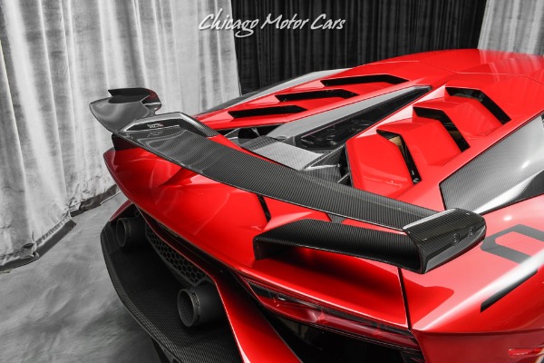 Used-2020-Lamborghini-Aventador-SVJ-LP770-4-Extremely-Rare-Rosso-Efesto-Ad-Personam-Carbon-Fiber-Everywhere