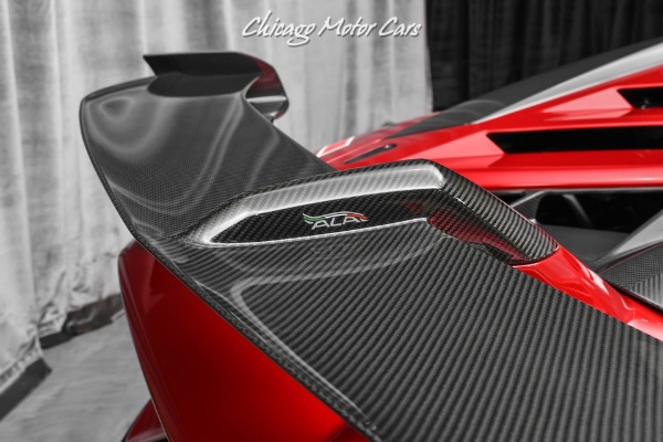 Used-2020-Lamborghini-Aventador-SVJ-LP770-4-Extremely-Rare-Rosso-Efesto-Ad-Personam-Carbon-Fiber-Everywhere