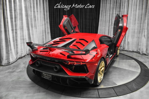 Used-2020-Lamborghini-Aventador-SVJ-LP770-4-Extremely-Rare-Rosso-Efesto-Ad-Personam-Carbon-Fiber-Everywhere