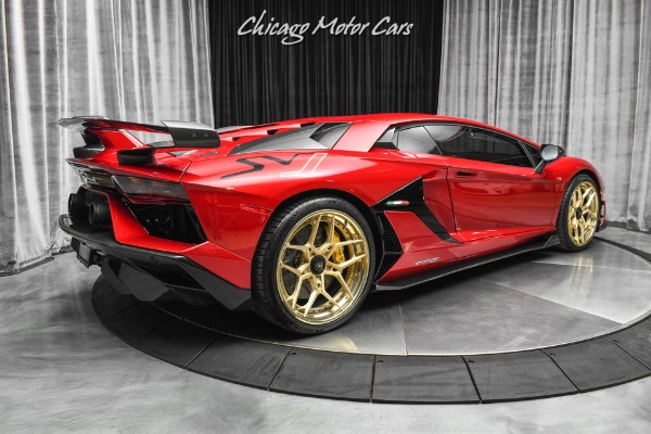Used 2020 Lamborghini Aventador SVJ LP770-4 Extremely Rare Rosso Efesto Ad Personam! Carbon Fiber Everywhere! for sale Sold at Chicago Motor Cars in West Chicago IL 60185 5