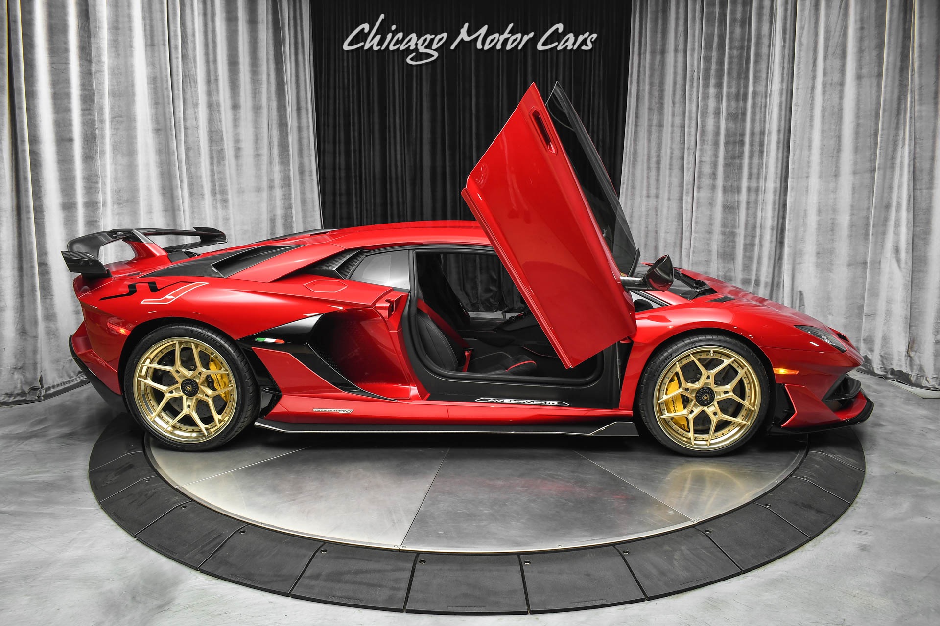 Used-2020-Lamborghini-Aventador-SVJ-LP770-4-Extremely-Rare-Rosso-Efesto-Ad-Personam-Carbon-Fiber-Everywhere