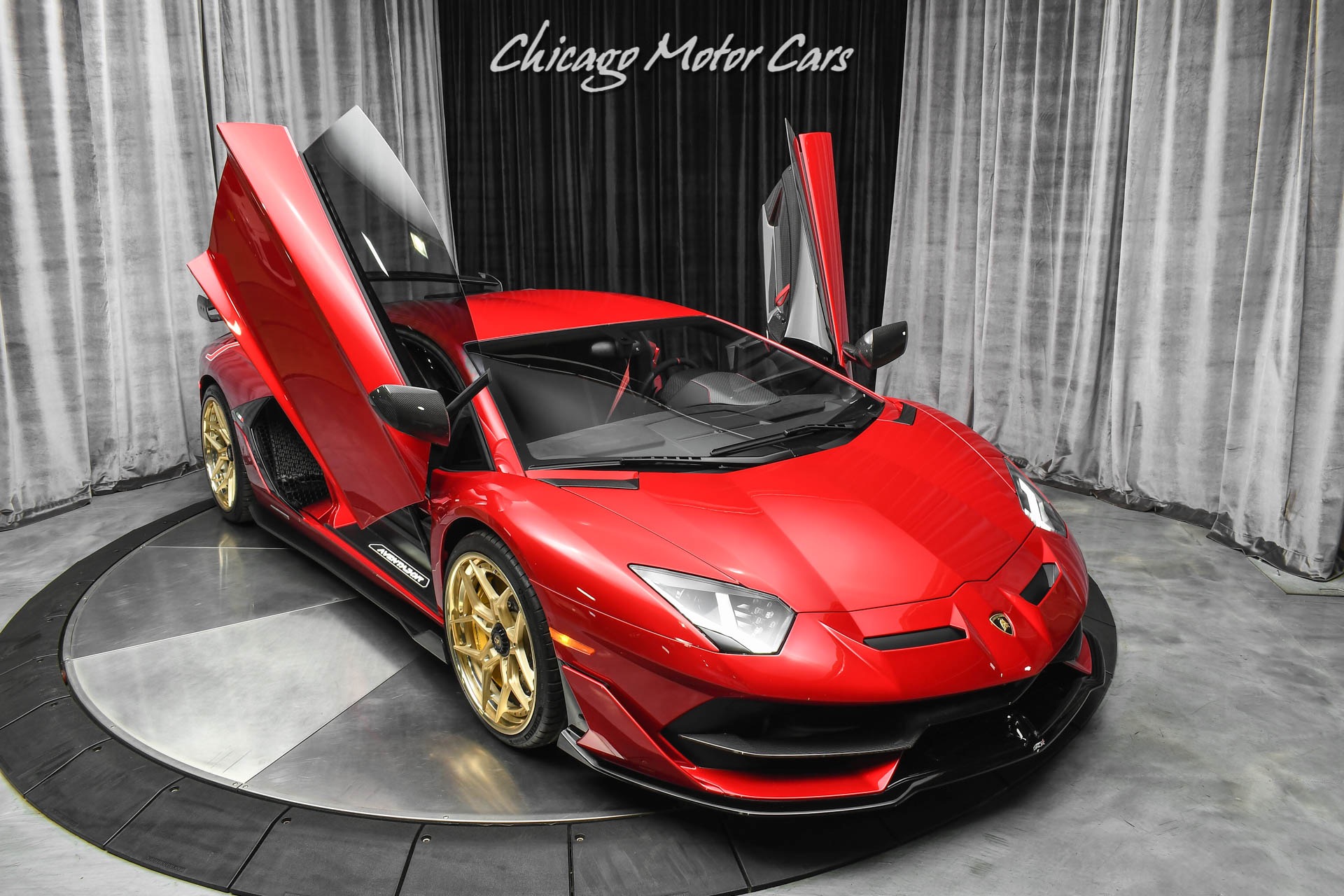 Used-2020-Lamborghini-Aventador-SVJ-LP770-4-Extremely-Rare-Rosso-Efesto-Ad-Personam-Carbon-Fiber-Everywhere