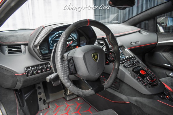 Used-2020-Lamborghini-Aventador-SVJ-LP770-4-Extremely-Rare-Rosso-Efesto-Ad-Personam-Carbon-Fiber-Everywhere