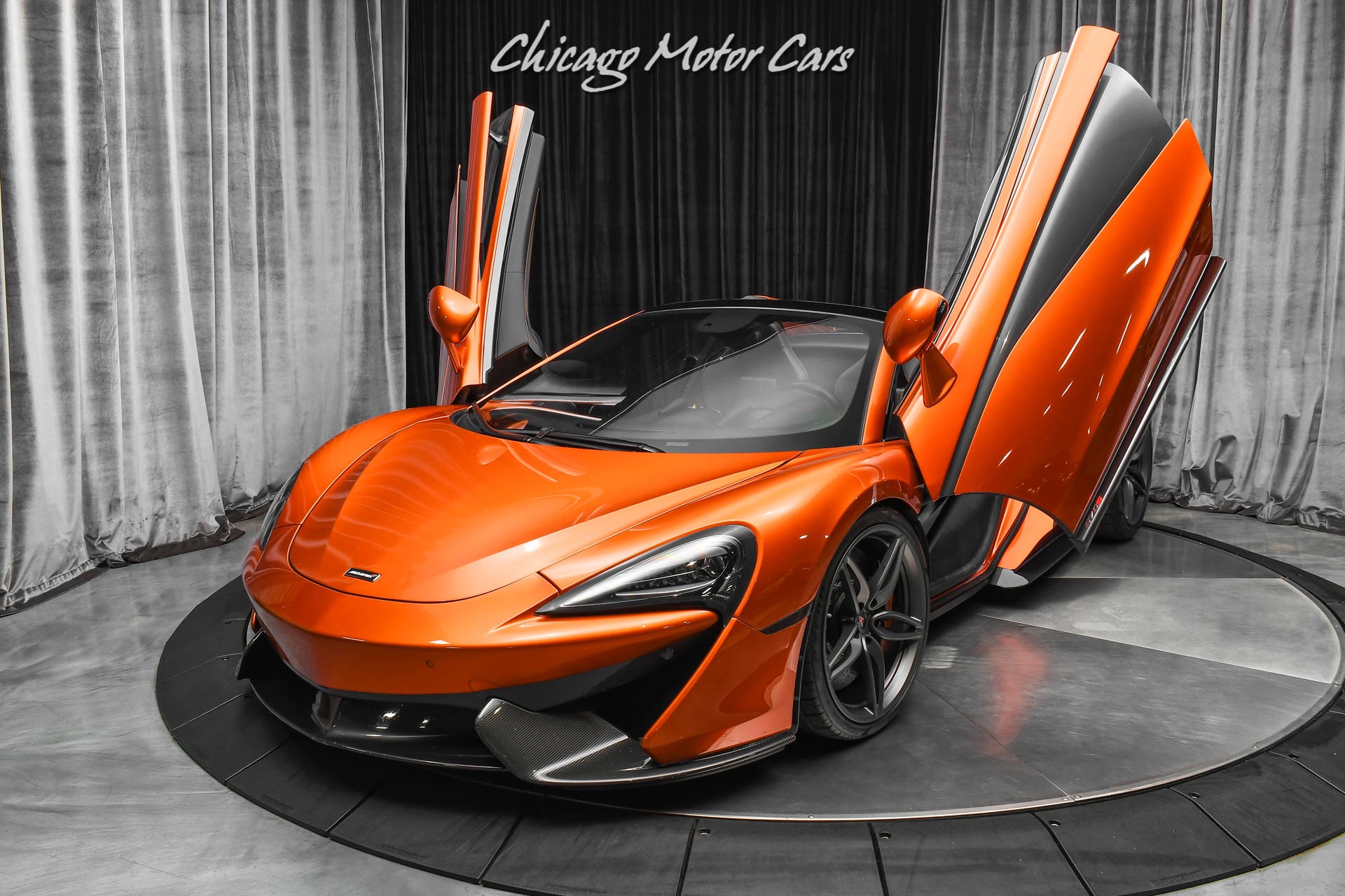 Used-2018-McLaren-570S-Spider-Convertible-Only-11k-Miles-Serviced-Volcano-Orange