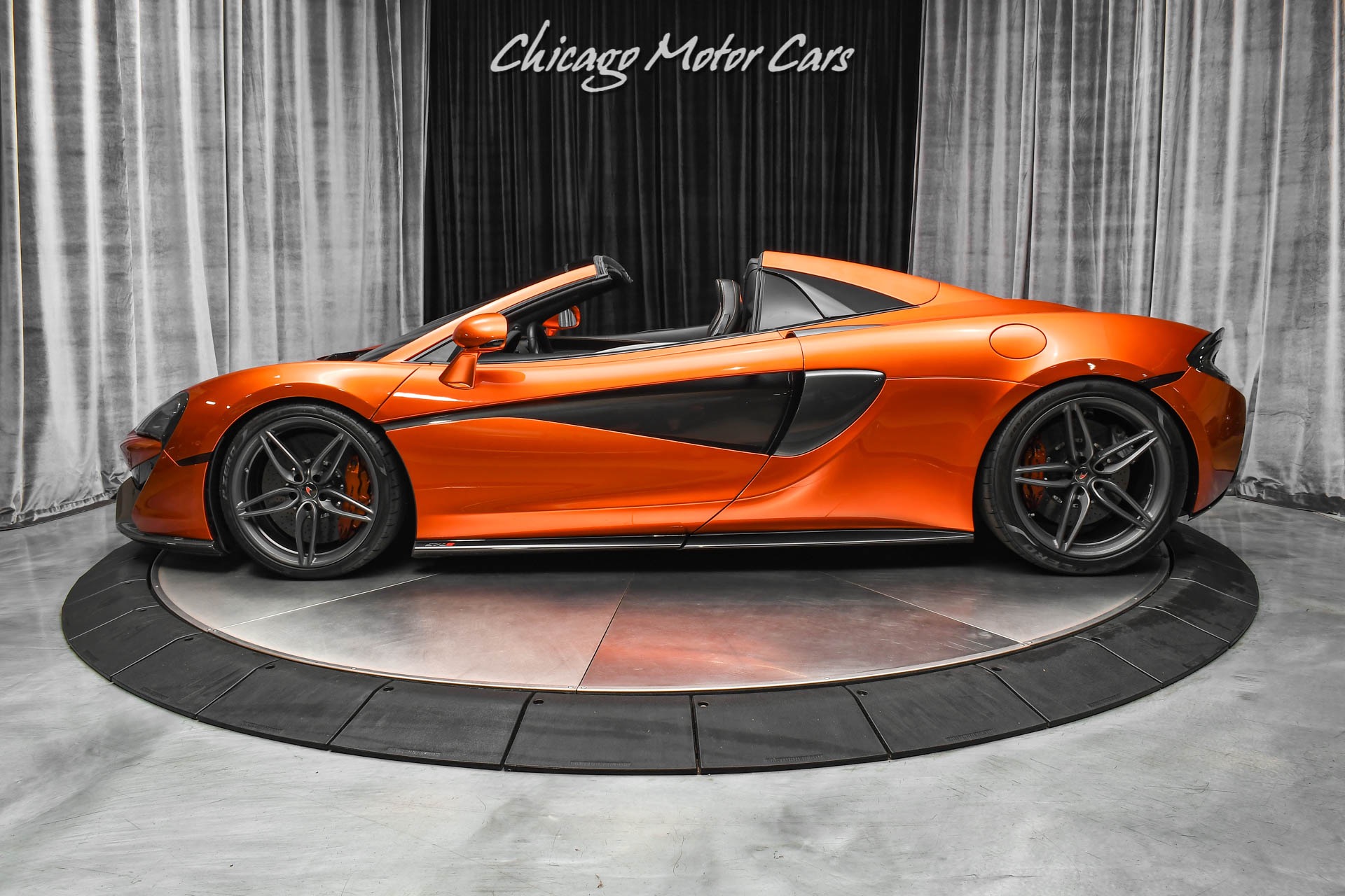 Used-2018-McLaren-570S-Spider-Convertible-Only-11k-Miles-Serviced-Volcano-Orange