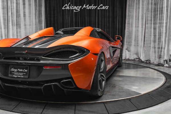 Used-2018-McLaren-570S-Spider-Convertible-Only-11k-Miles-Serviced-Volcano-Orange