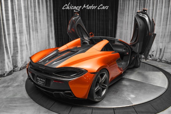 Used-2018-McLaren-570S-Spider-Convertible-Only-11k-Miles-Serviced-Volcano-Orange