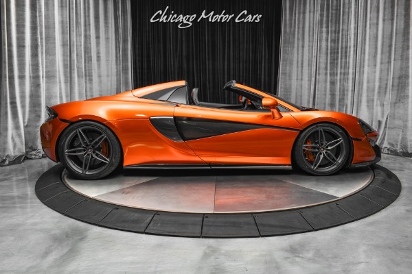 Used-2018-McLaren-570S-Spider-Convertible-Only-11k-Miles-Serviced-Volcano-Orange