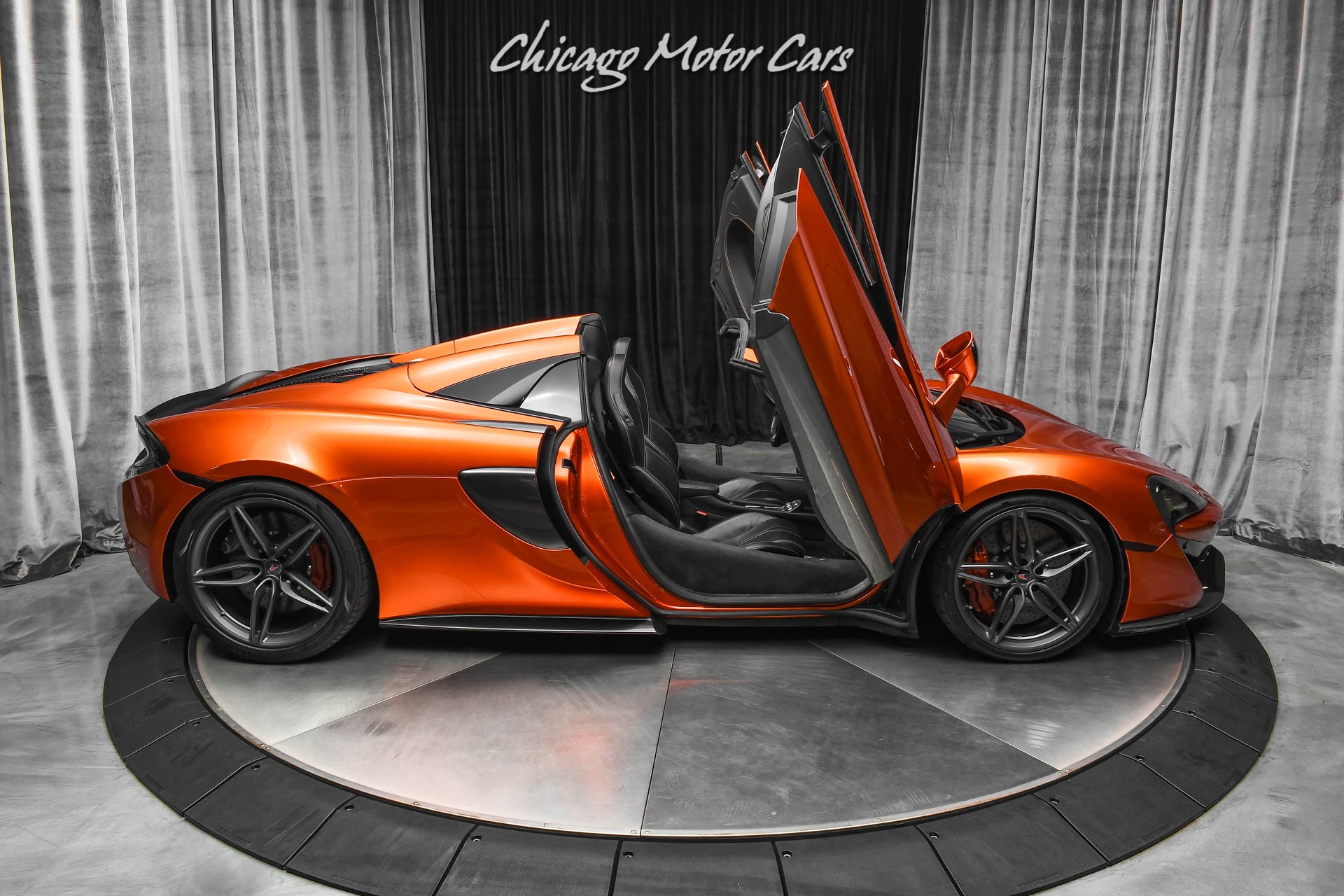 Used-2018-McLaren-570S-Spider-Convertible-Only-11k-Miles-Serviced-Volcano-Orange