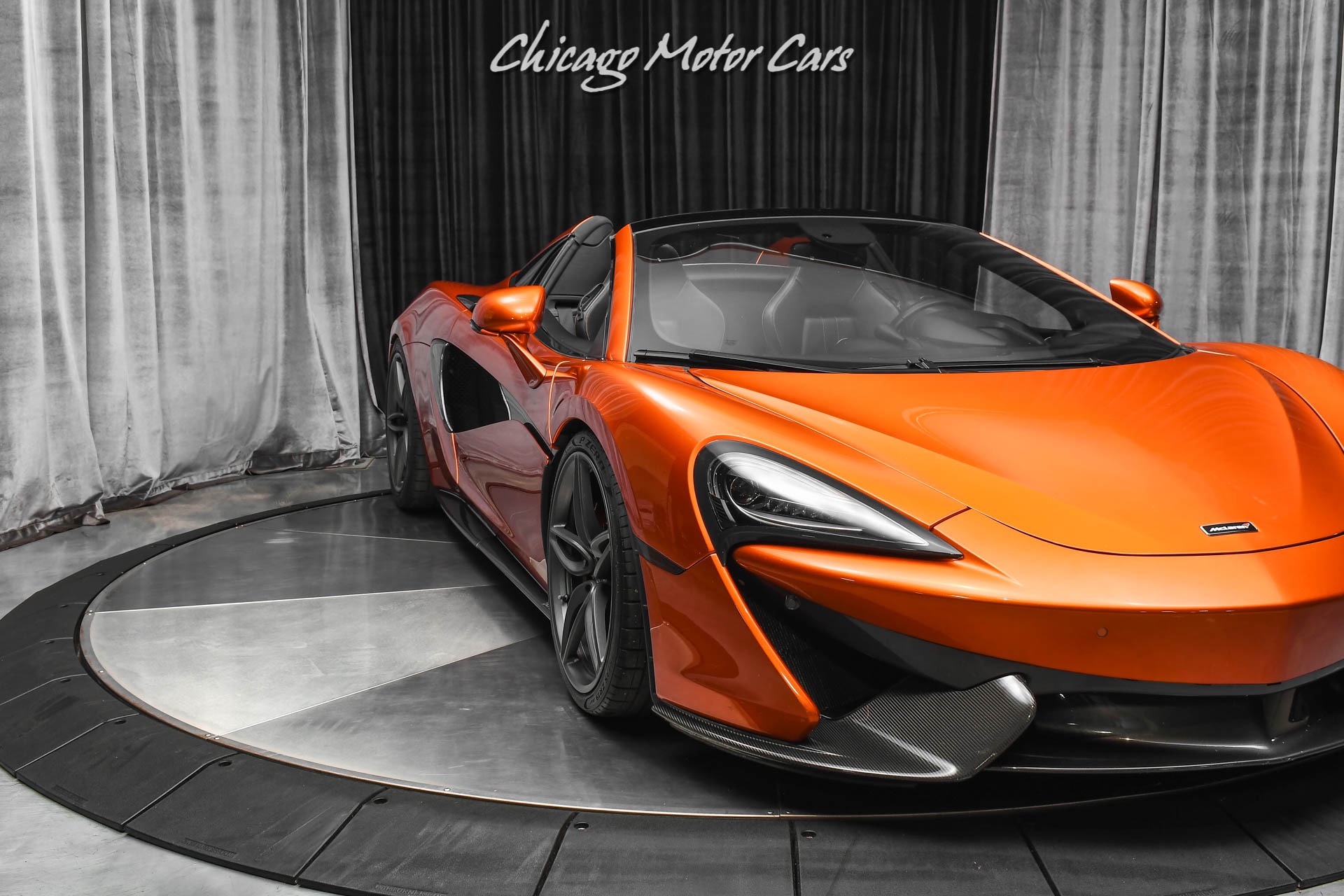 Used-2018-McLaren-570S-Spider-Convertible-Only-11k-Miles-Serviced-Volcano-Orange