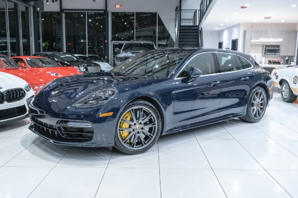 Used 2019 Porsche Panamera Turbo Sport Turismo Carbon Ceramics! PDCC! Sport Design Pkg $193k MSRP for sale Sold at Chicago Motor Cars in West Chicago IL 60185 3