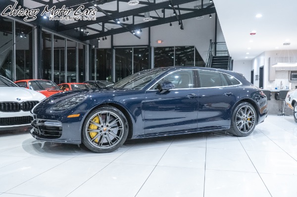 Used 2019 Porsche Panamera Turbo Sport Turismo Carbon Ceramics! PDCC! Sport Design Pkg $193k MSRP for sale Sold at Chicago Motor Cars in West Chicago IL 60185 1