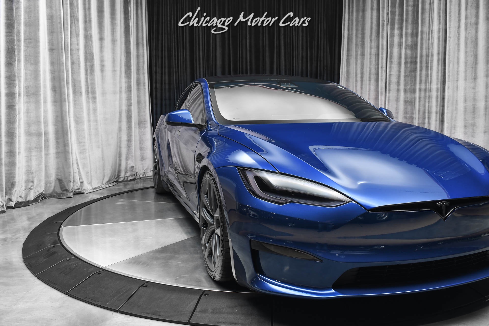 Used-2021-Tesla-Model-S-Plaid-Sedan-Deep-Blue-LOADED-with-Every-Option-Full-Self-Driving