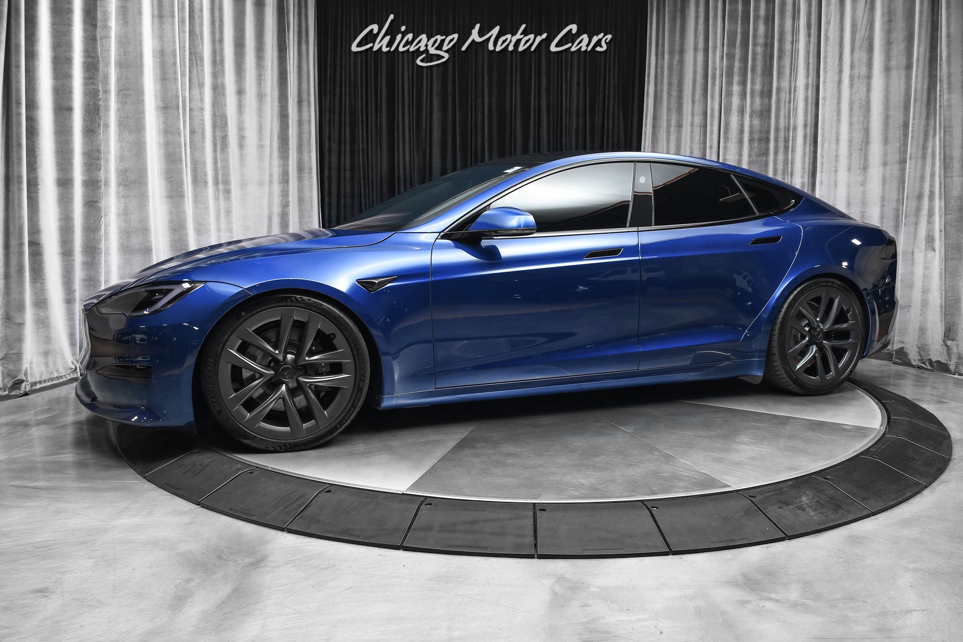 Used-2021-Tesla-Model-S-Plaid-Sedan-Deep-Blue-LOADED-with-Every-Option-Full-Self-Driving