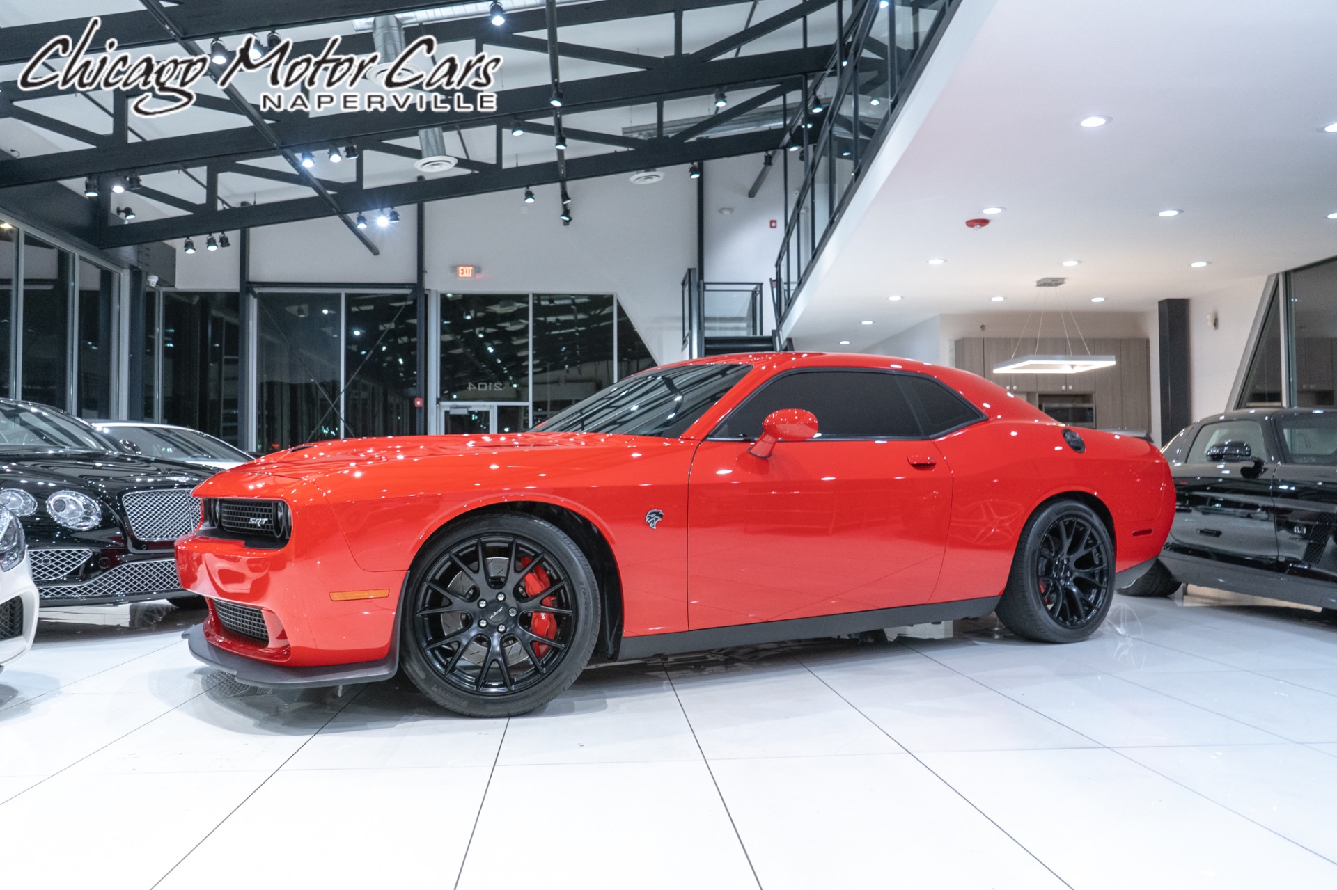 Used 2016 Dodge Challenger SRT Hellcat Coupe! 8-Speed Auto! Power Sunroof! Serviced! for sale Sold at Chicago Motor Cars in West Chicago IL 60185 1