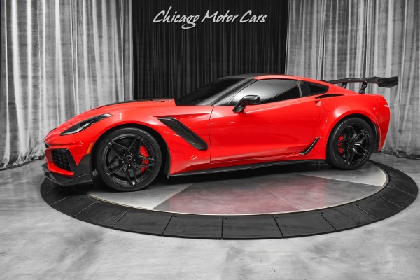 Used 2019 Chevrolet Corvette ZR1 3ZR! ZTK Track Performance Pack! Carbon Fiber! Sport Bucket Seats! for sale Sold at Chicago Motor Cars in West Chicago IL 60185 1