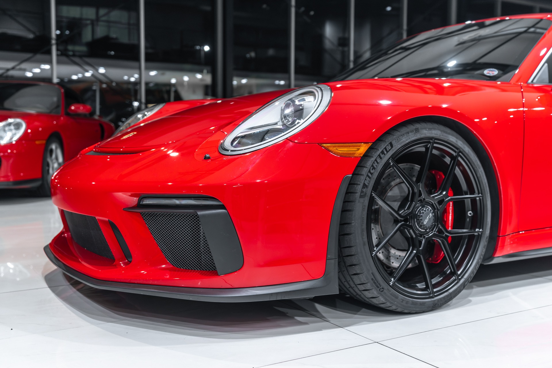 Used-2018-Porsche-911-GT3-PDK-Trans-Full-Bucket-Seats-Front-Lift-Forged-One-Wheels-LOW-Miles