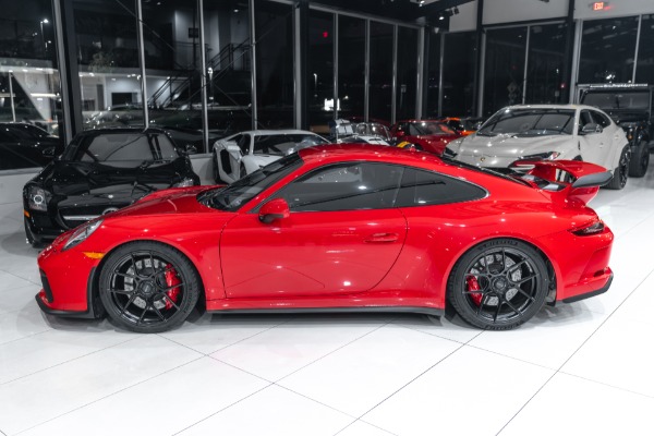 Used-2018-Porsche-911-GT3-PDK-Trans-Full-Bucket-Seats-Front-Lift-Forged-One-Wheels-LOW-Miles