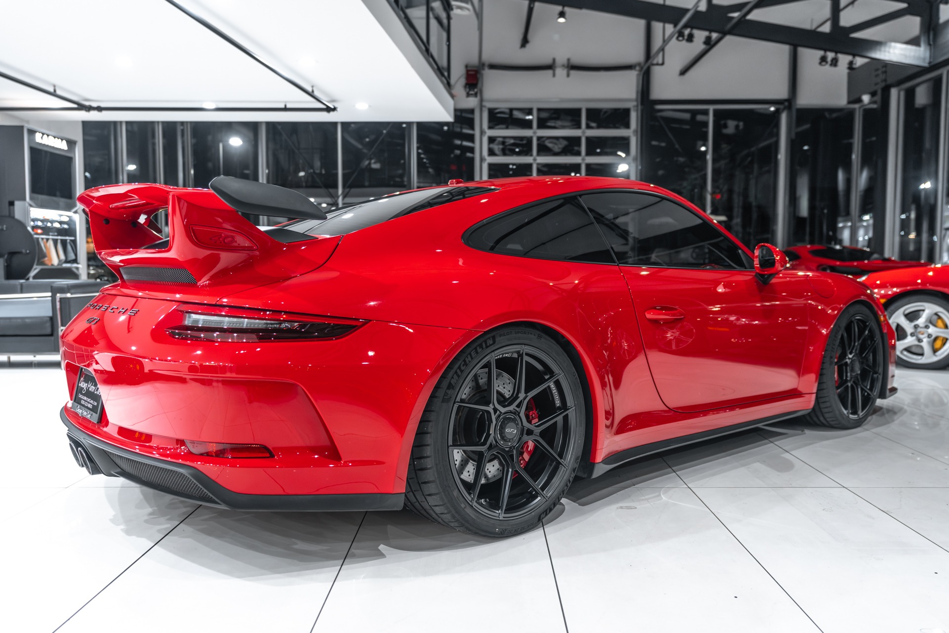 Used-2018-Porsche-911-GT3-PDK-Trans-Full-Bucket-Seats-Front-Lift-Forged-One-Wheels-LOW-Miles